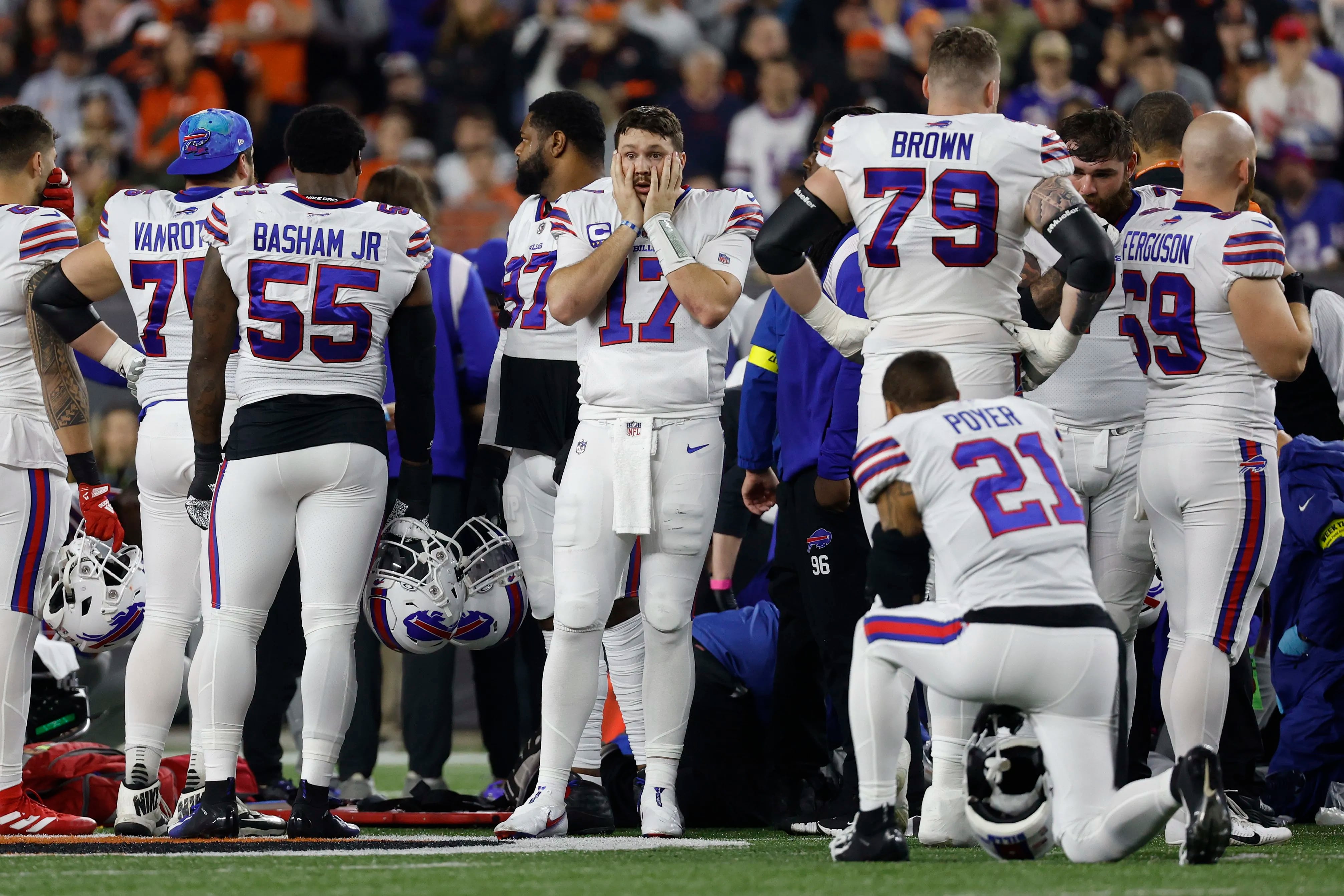 NFL announces Bills-Bengals game won't be resumed, lists playoff