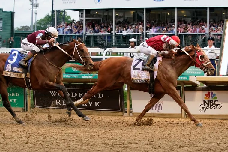 760px x 507px - 80-1 shot Rich Strike races to huge upset in Kentucky Derby