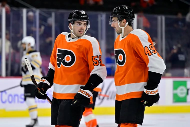 Provorov, Konecny looking to 'earn' roster spots out of training camp