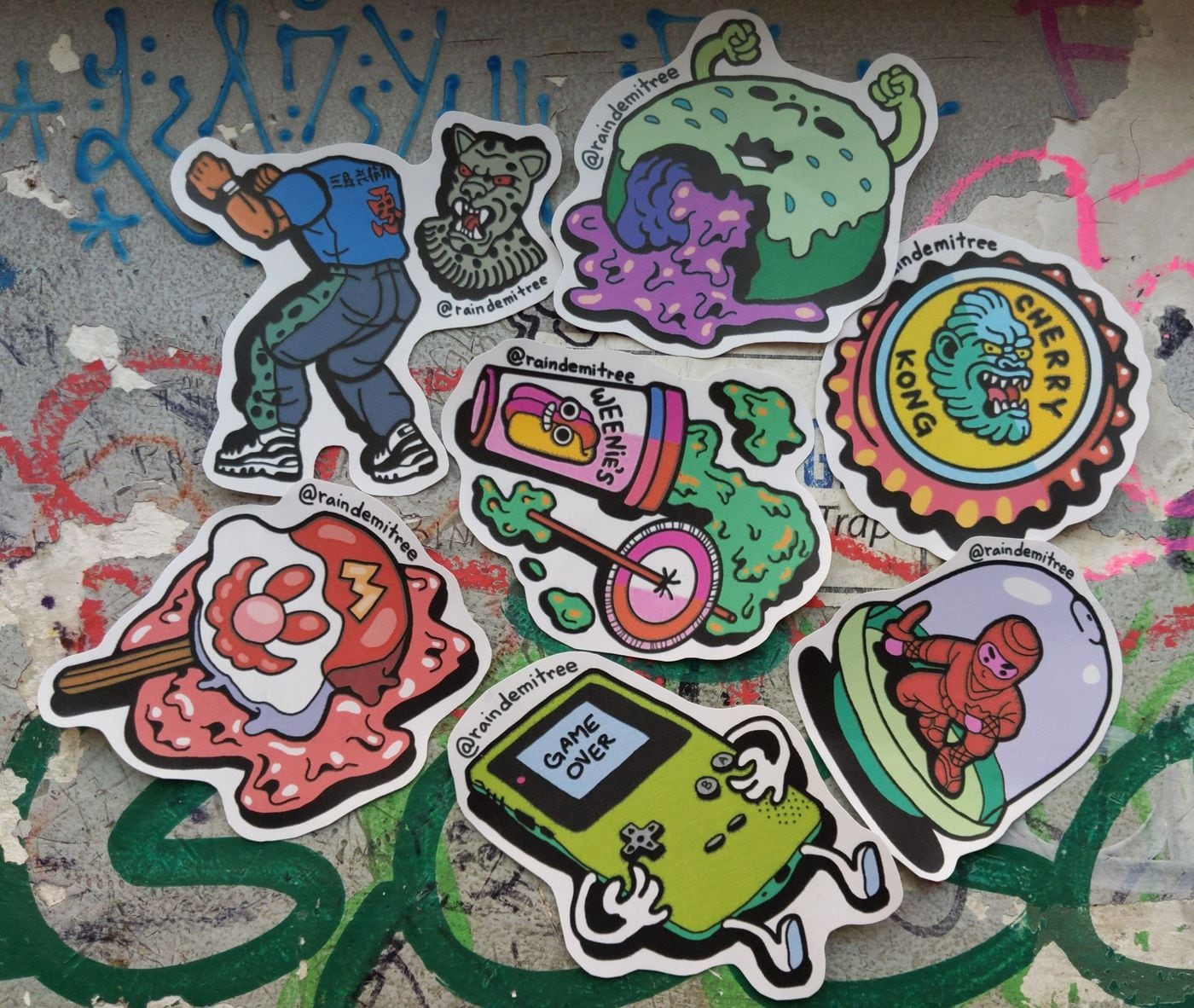 Sticker art is an ‘international phenomenon,’ as seen at this Tattooed ...