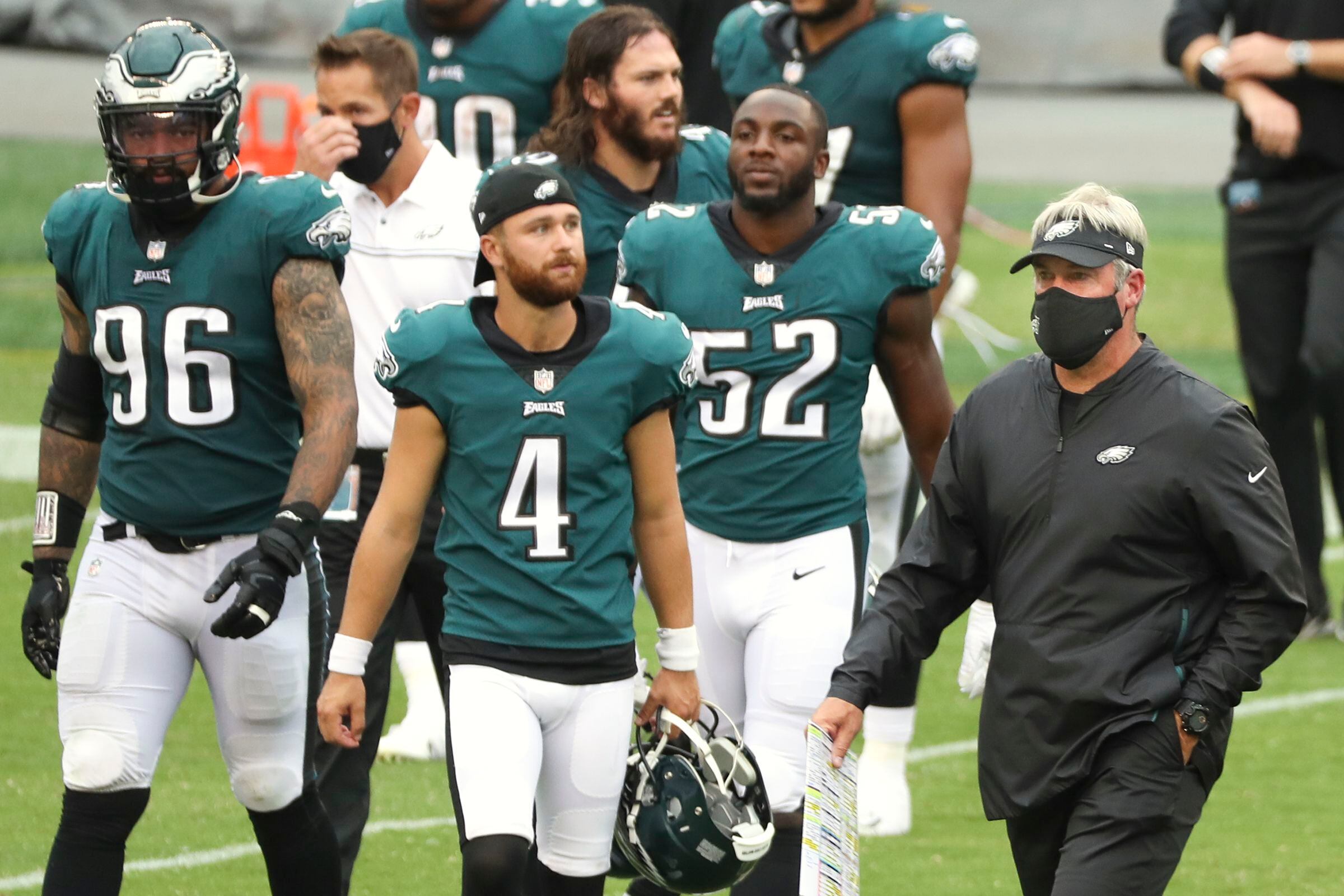 Eagles' Doug Pederson looks back on overtime punt: 'You put it in your  quarterback's hands to win the game' 