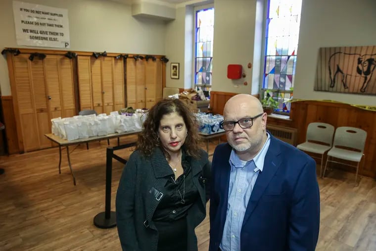 Prevention Point in Kensignton with Jose Benitez and Ronda Goldfein, of Safehouse’s board here in the "Drop in Room", Friday October 5, 2018.   STEVEN M. FALK / Staff Photographer