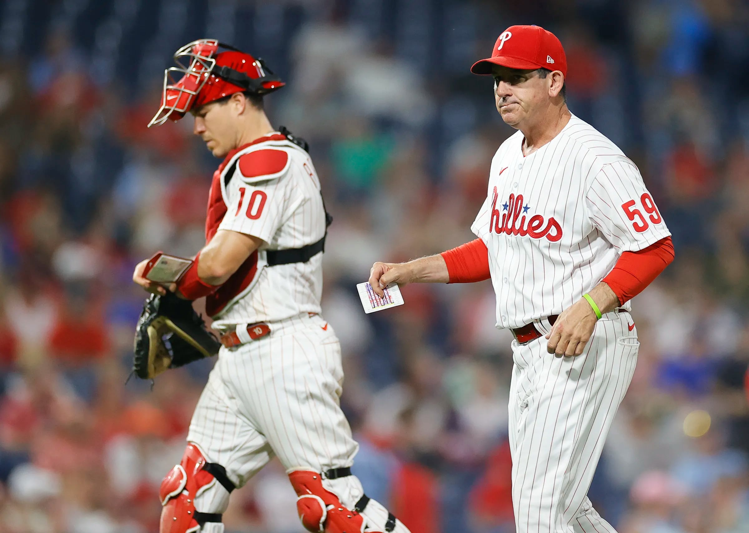 Phillies manager Rob Thomson has interim tag removed