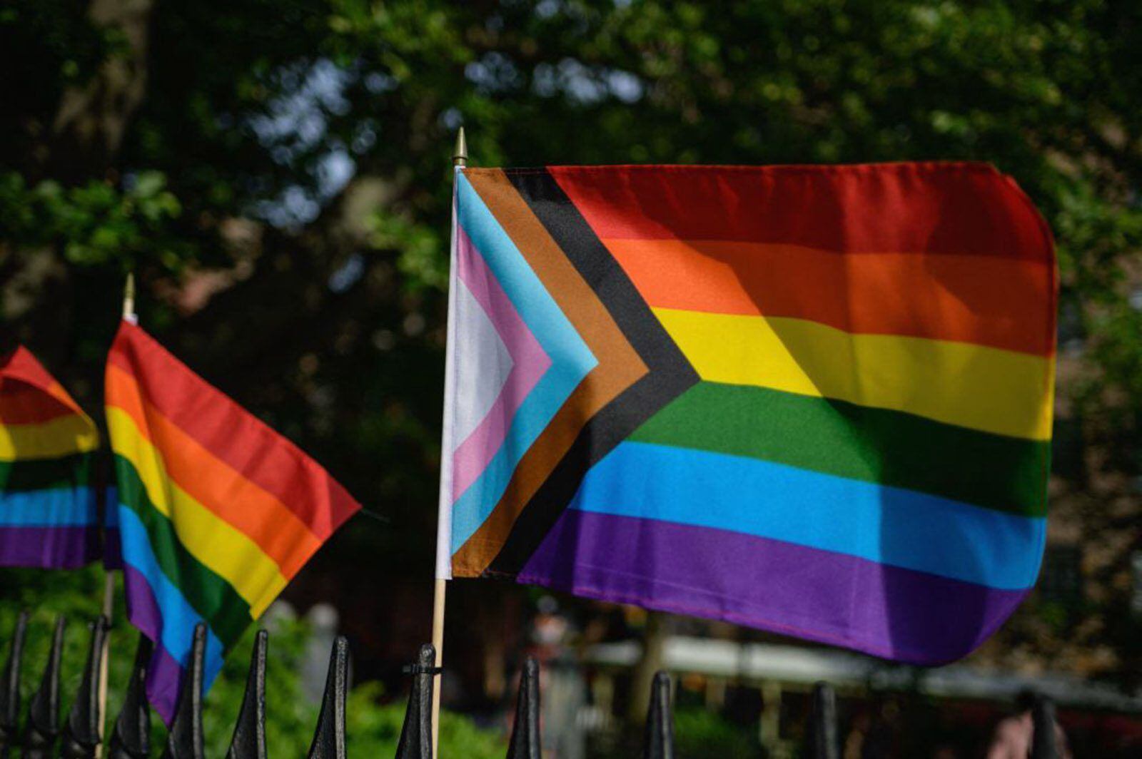 New Jersey middle school removes rainbow-themed signs after