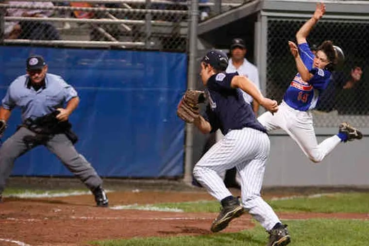 Toms River National Little League parents cheer their boys on