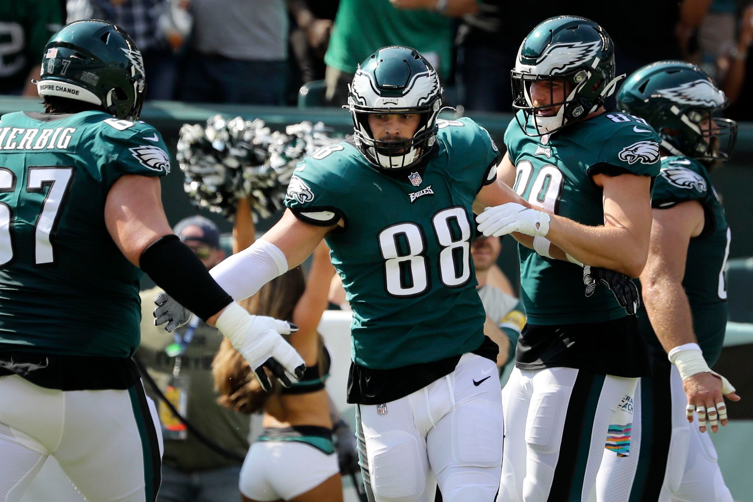 Philadelphia Eagles, Dallas Goedert agree to a 4-year contract