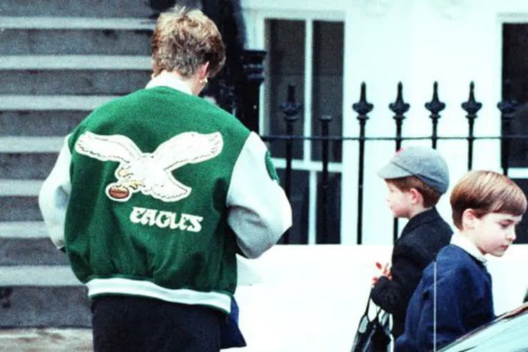 Princess Diana Philadelphia Eagles Jacket