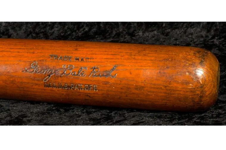 Babe Ruth's bat used for 500th home run sold for $1 million at auction