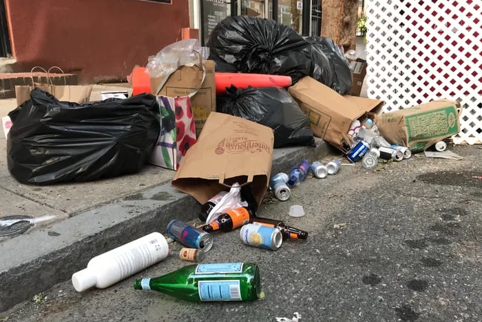 Coronavirus pandemic, trash pickup delays turn Philadelphia into