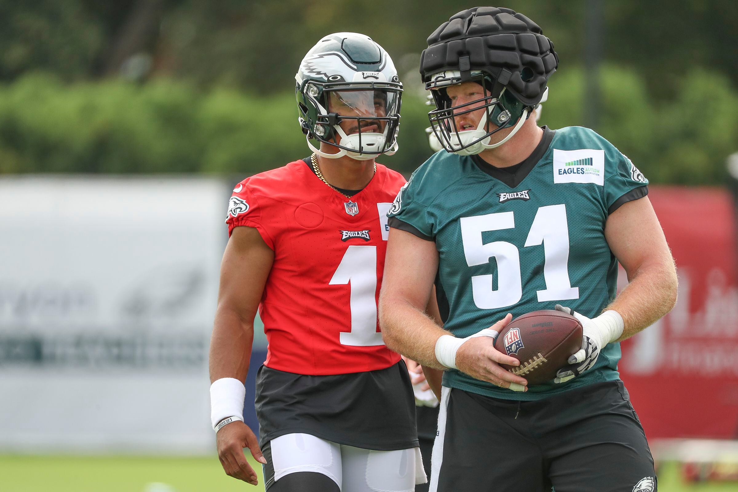 EAGLE NAKOBE DEAN HAS BEEN GOOD TO GO IN ROOK MINI-CAMP