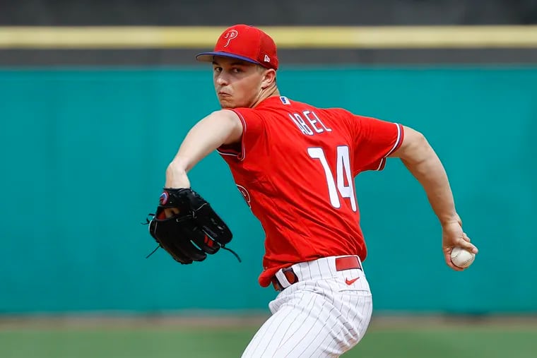 Mick Abel learning how to pitch through adversity in Phillies system