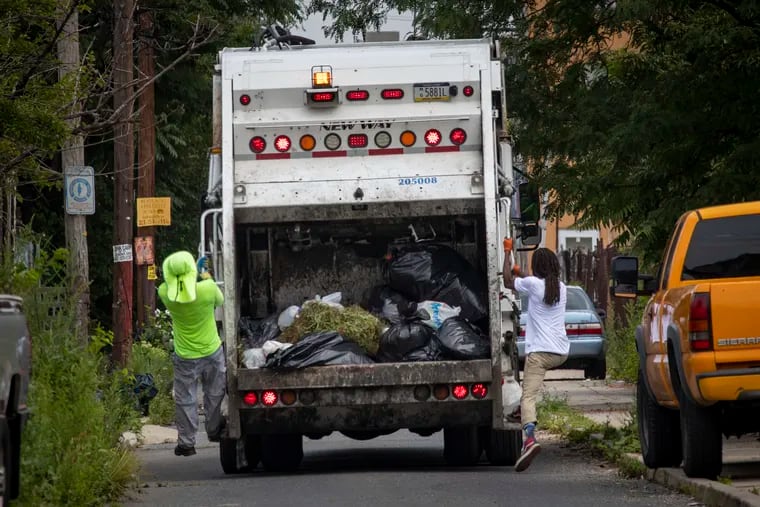 Philadelphia trash collection paused over air quality, smoke forecast