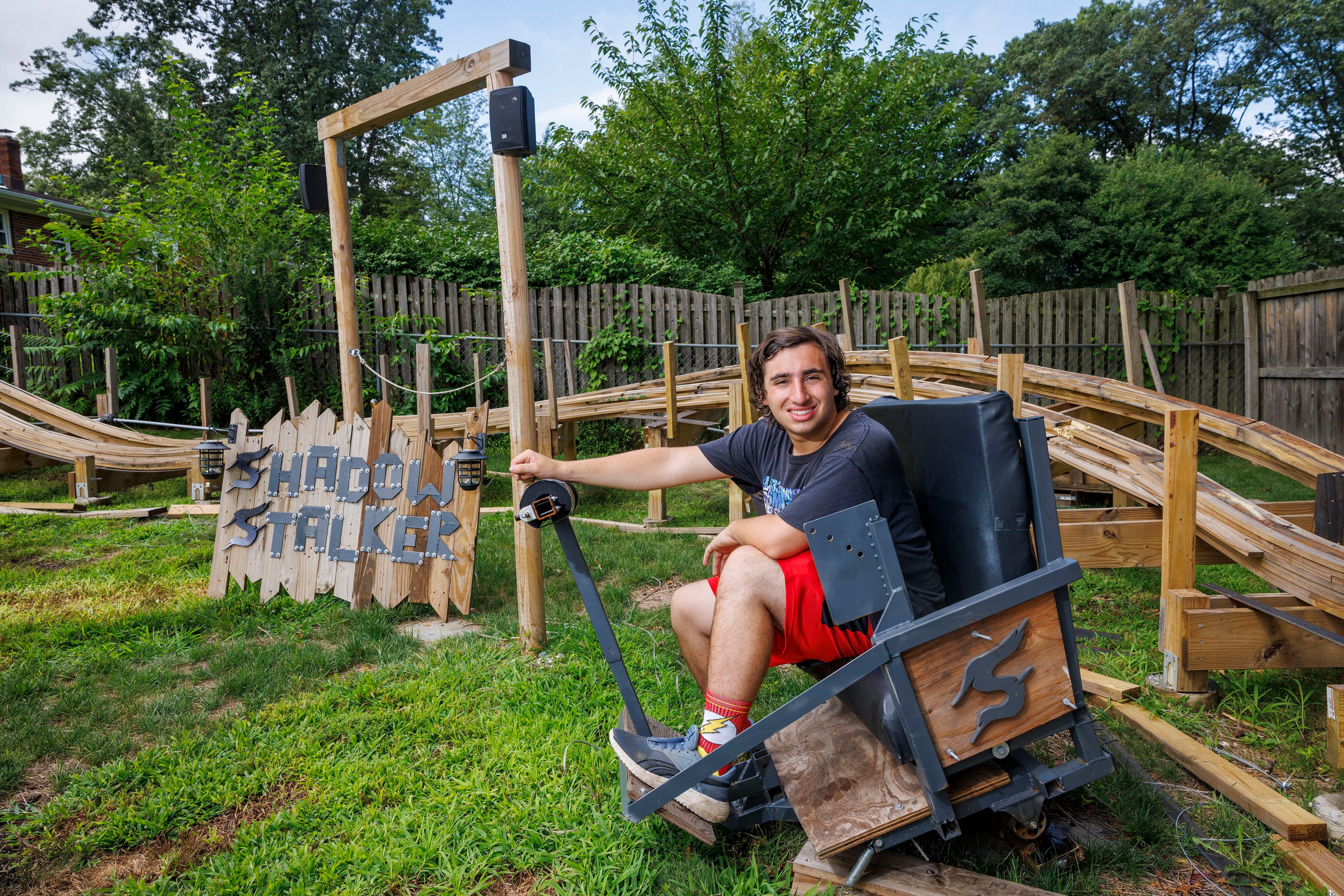 Backyard roller coaster in New Jersey was fun while it lasted