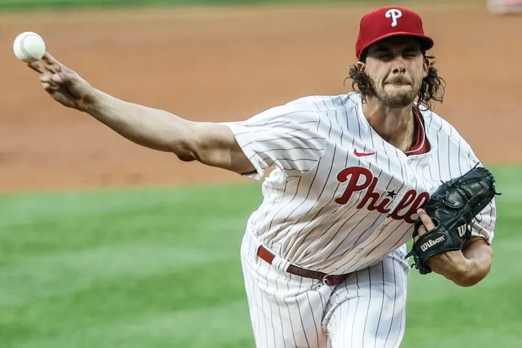 Aaron Nola picked up his 12th win on the season after a dominant seven inning performance.