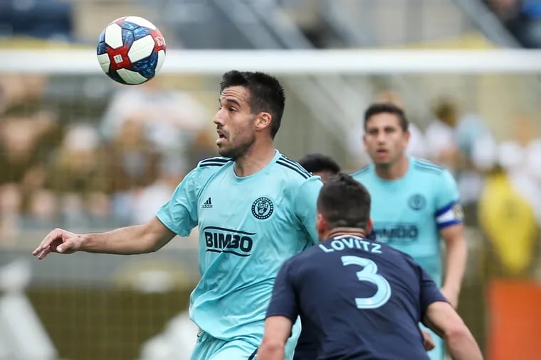 Union midfielder Ilsinho had a rare start as a forward in Saturday's 3-0 win over the Montreal Impact at Talen Energy Stadium.
