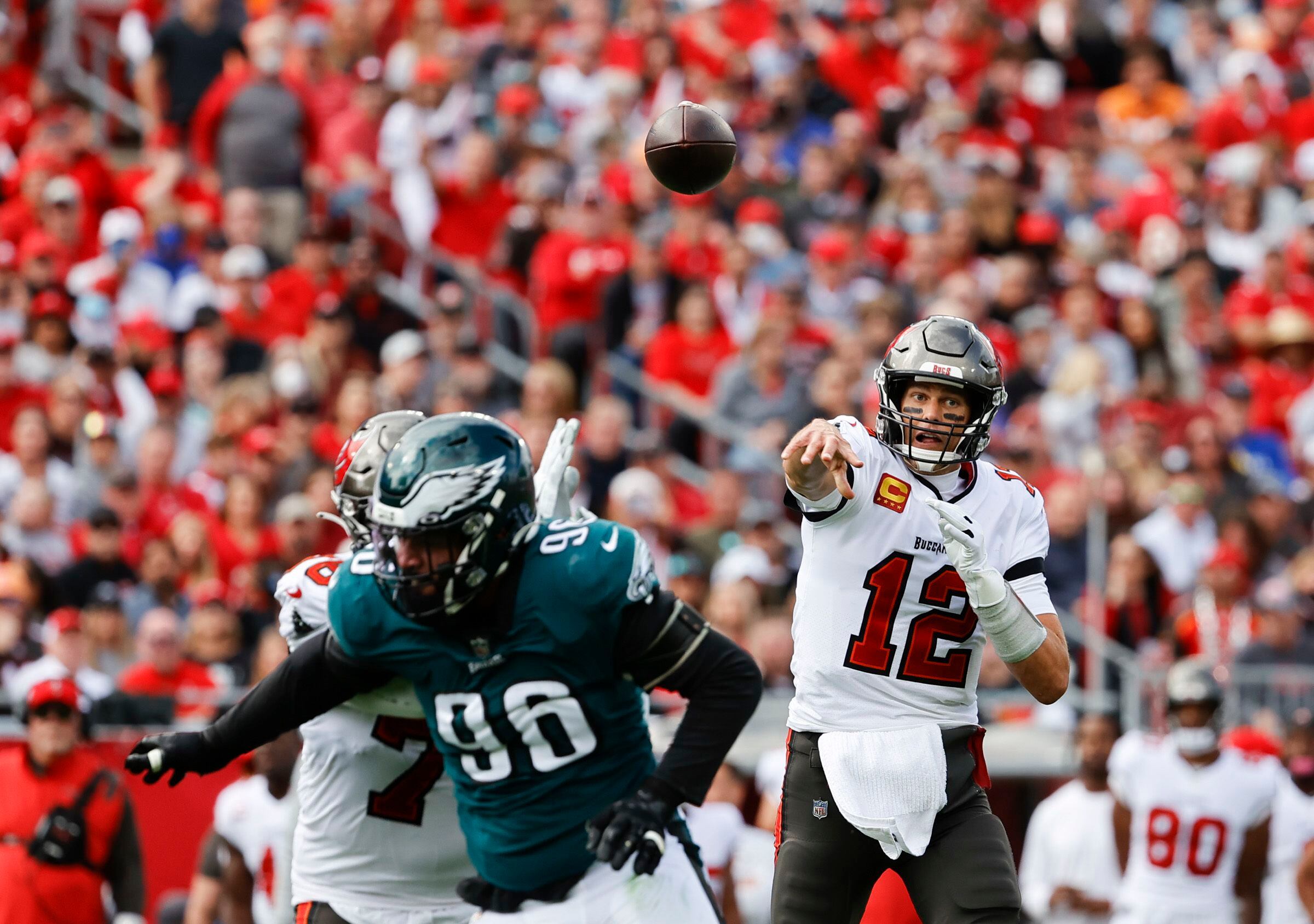 Jalen Hurts and Jalen Reagor took steps back as the Eagles got bounced by  the Buccaneers and Brady