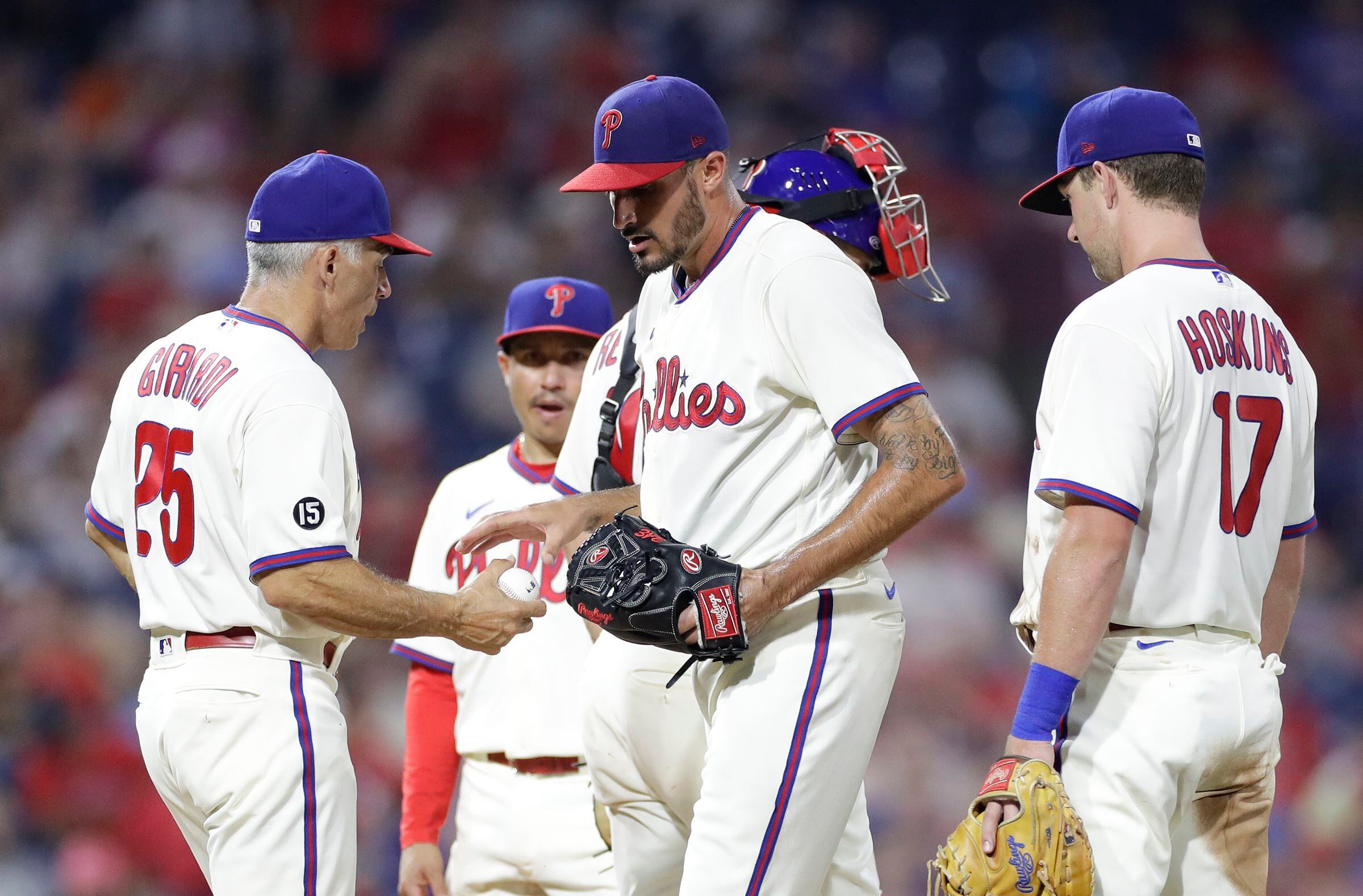 Phillies: 4 on injury list for unlisted reasons, and Girardi has a unique  idea for throwing under quarantine
