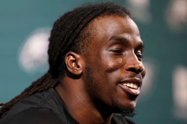 Cornerback Kelee Ringo competes for a starting job at Eagles minicamp