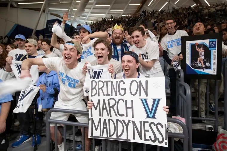 Villanova is projected as the No. 14 overall seed in the NCAA Tournament, meaning it would host the first and second rounds.
