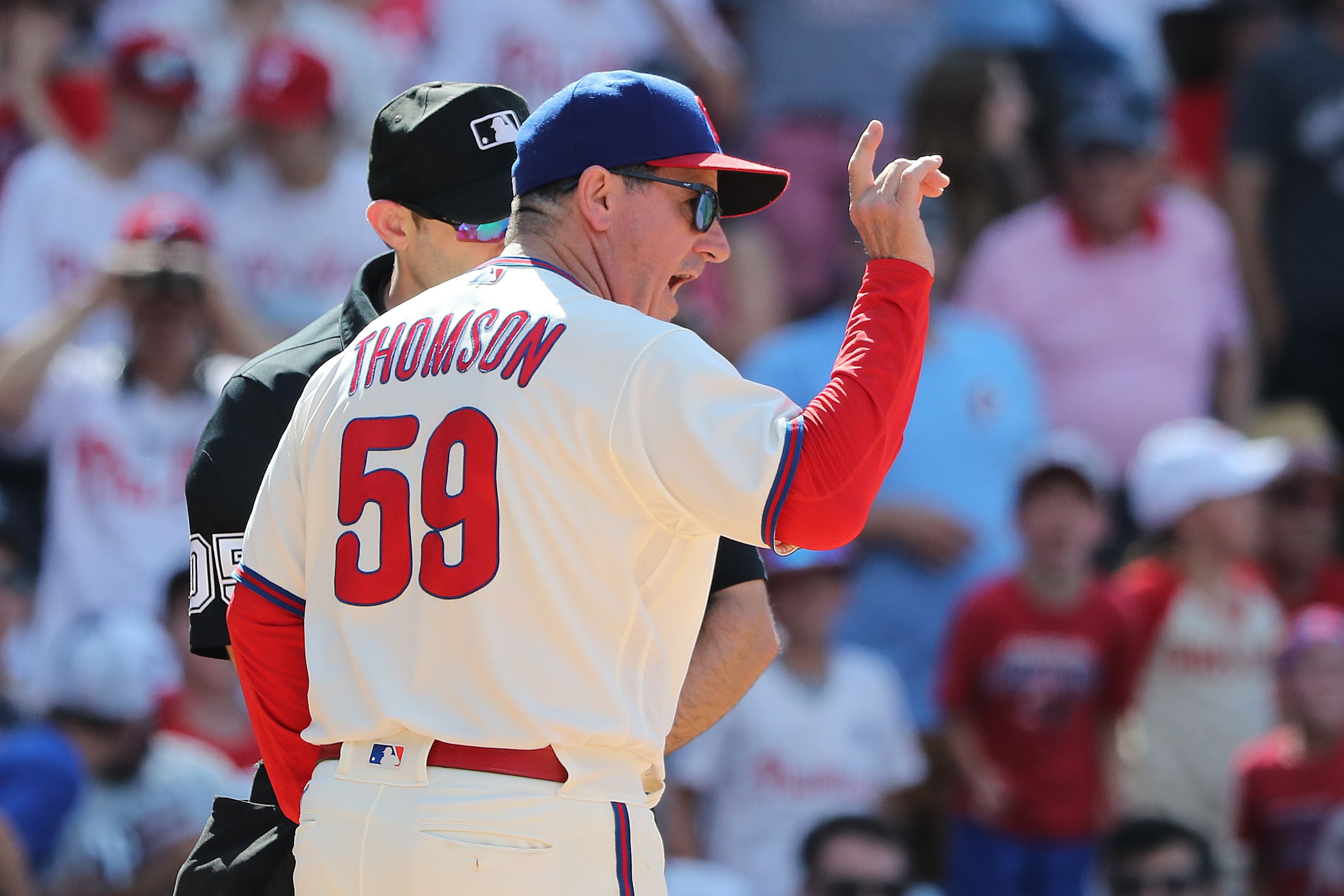 Phillies' Alec Bohm ejected as home plate umpire misses call in crucial  spot vs. Twins 