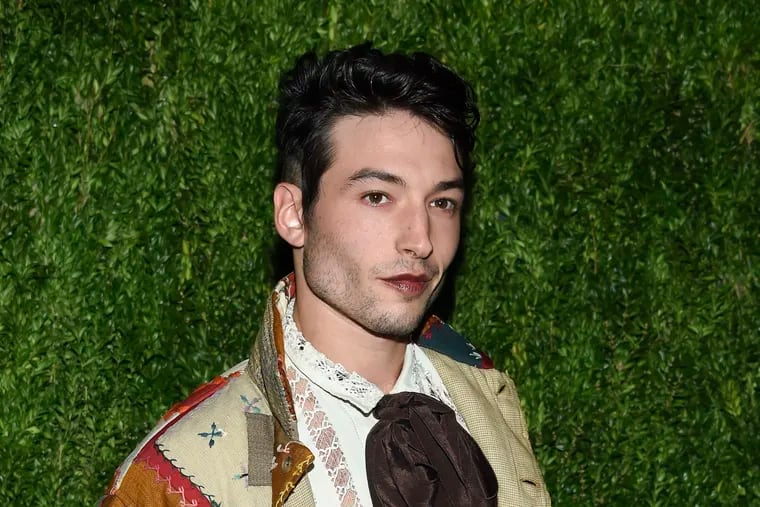 Ezra Miller at an event in 2018.