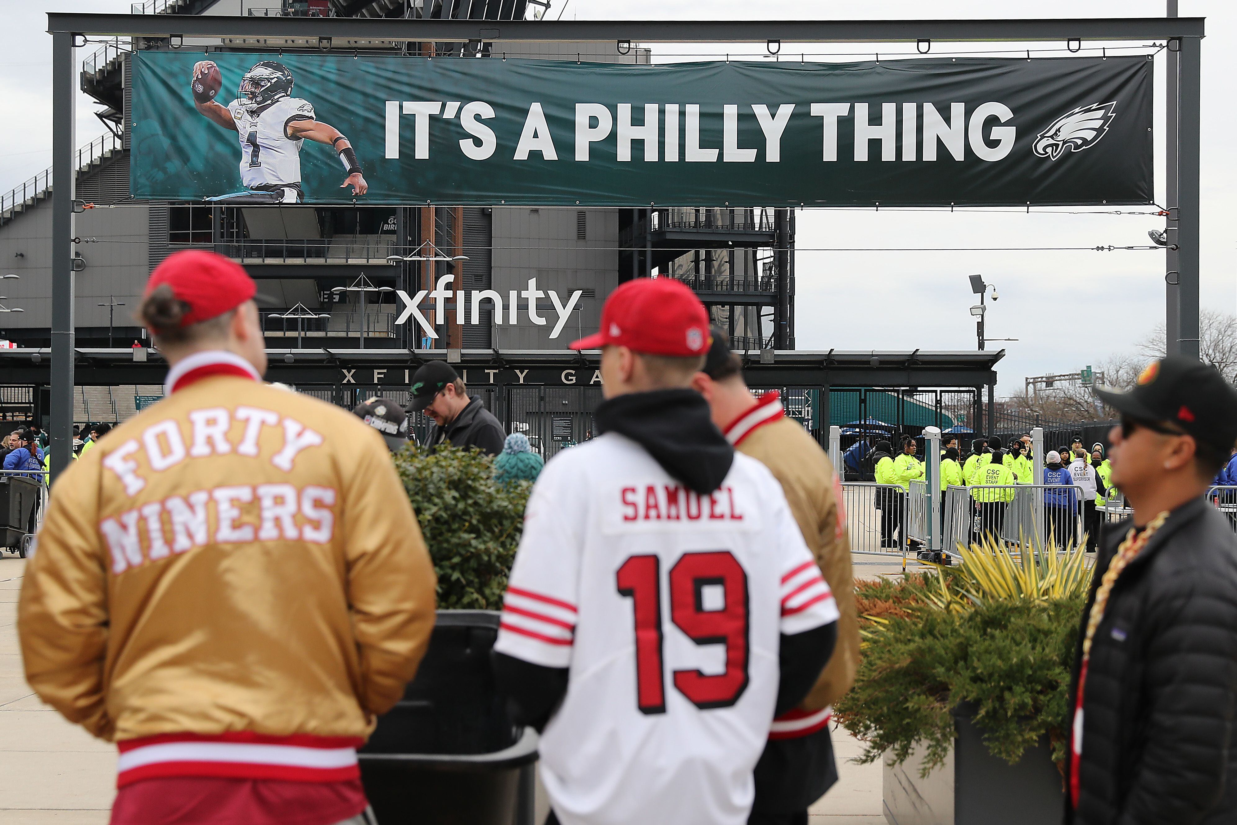 Brock roast,' jeers and cheers: See Eagles fans gear up for the NFC  championship game