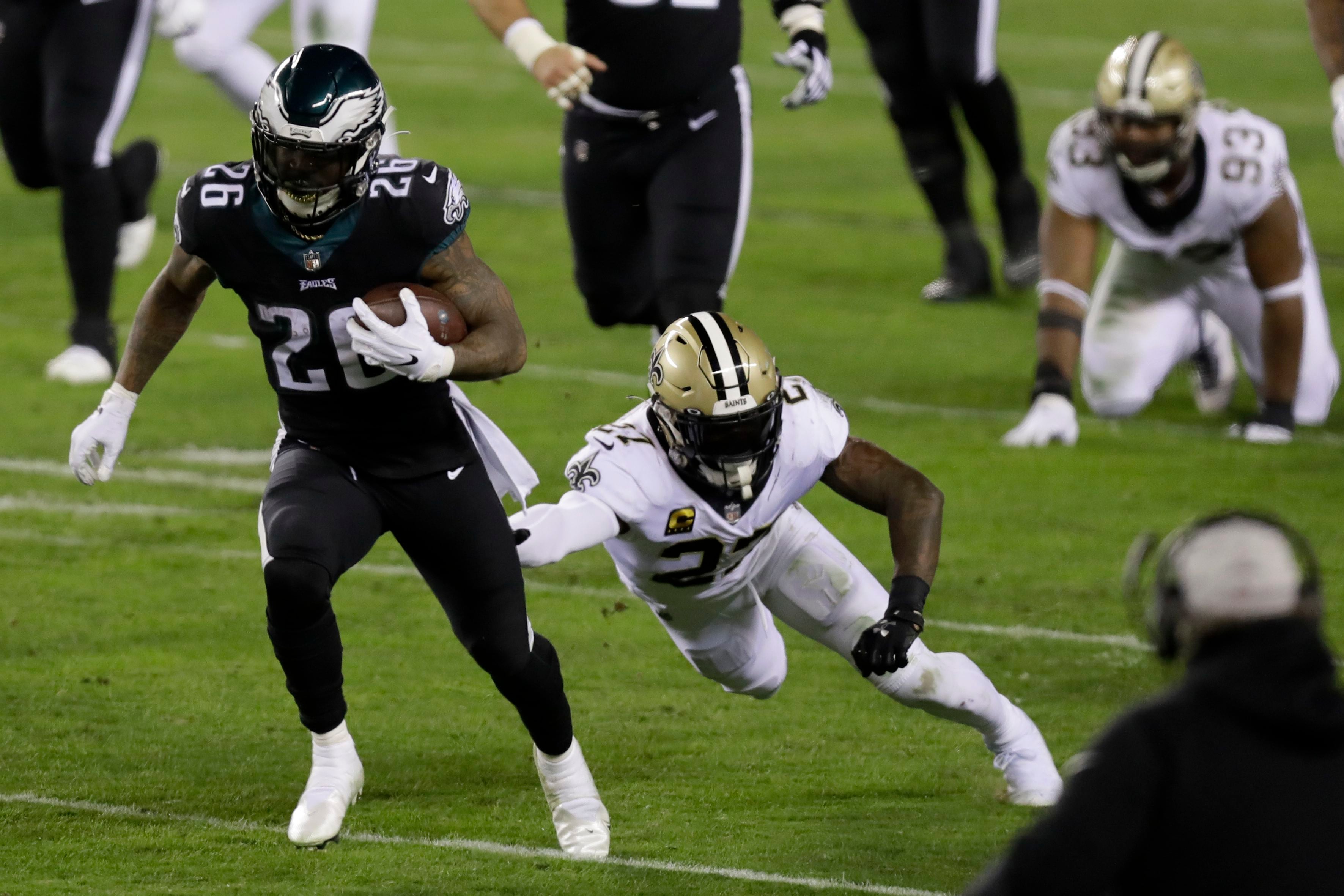 Eagles fail to pull off another playoff upset in Saints matchup - WHYY