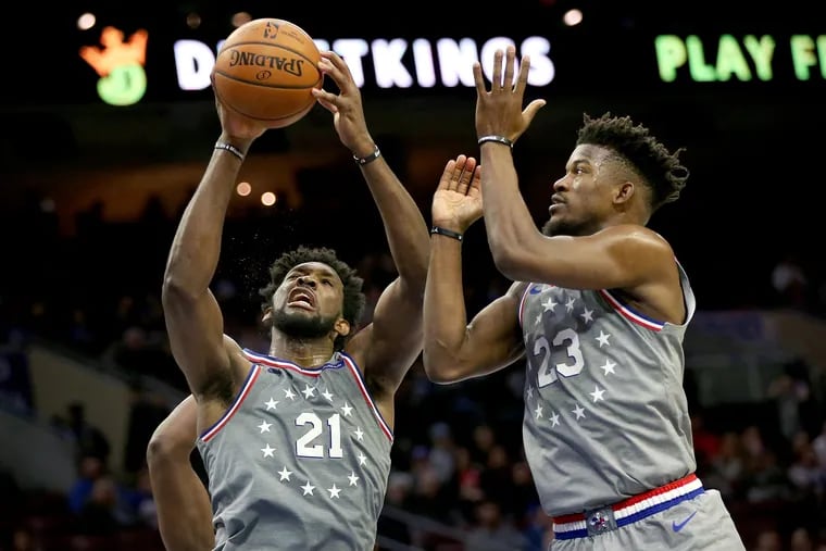 There are no issues between Joel Embiid and Jimmy Butler.