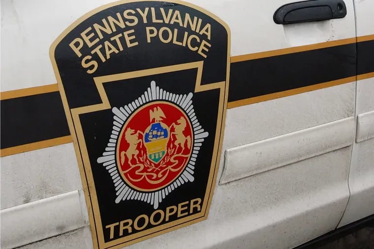 Pennsylvania State Police patrol car.
