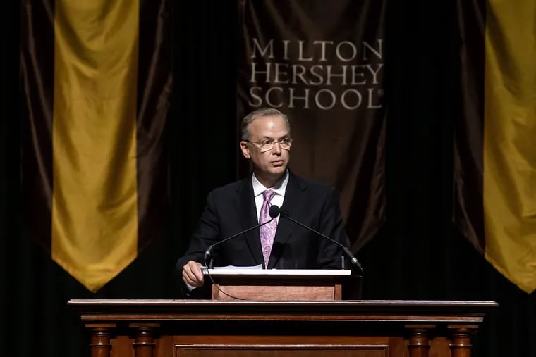 Bob Heist, a board member at Milton Hershey School, sued his own board, saying it withheld financial records he wanted to fulfill his oversight duties at the wealthy private school for low-income children.