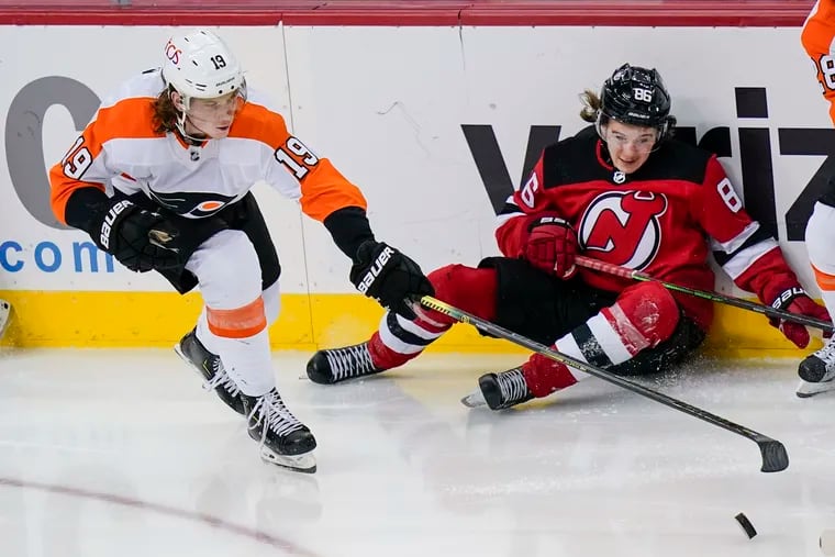 NHL: Preseason-New Jersey Devils at Philadelphia Flyers, Fieldlevel