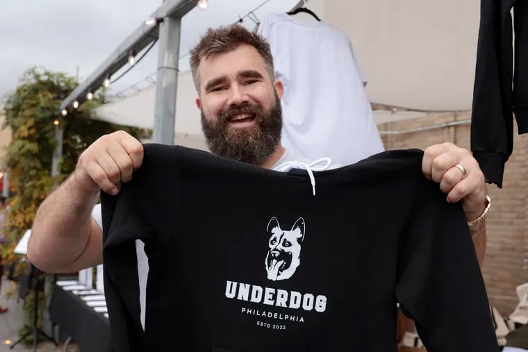 6 things to know about Jason Kelce's Underdog Philadelphia clothing line