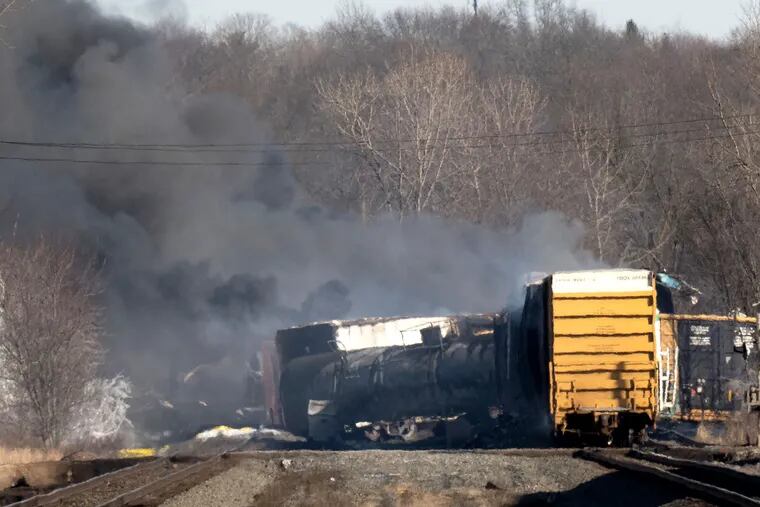 How vinyl chloride, chemical released in the Ohio train derailment, can