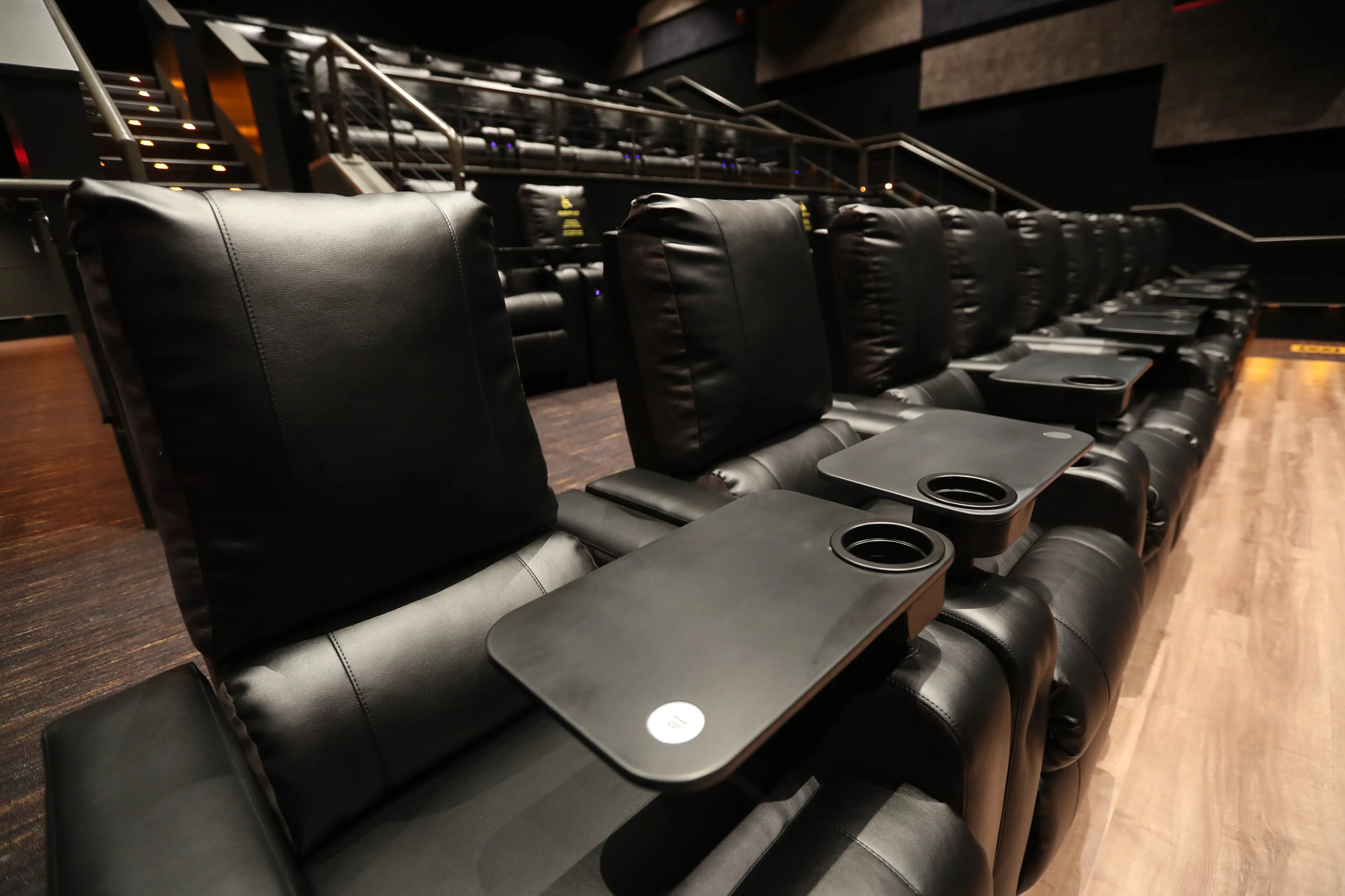 Inside the new Fashion District 8 movie theater, which opens
