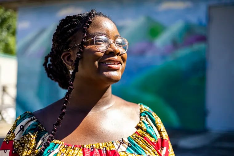 Oyewumi Oyeniyi, 17, a senior at Cristo Rey High School, will be the Philadelphia Youth Poet Laureate. “Poetry is not something that’s gradable, it’s abstract,” said Oyeniyi. “Poetry is limitless.”