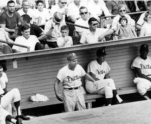 Rare Vintage 1964 Phillies The Philadelphia Inquirer Foldout 28.5”x 21.5”