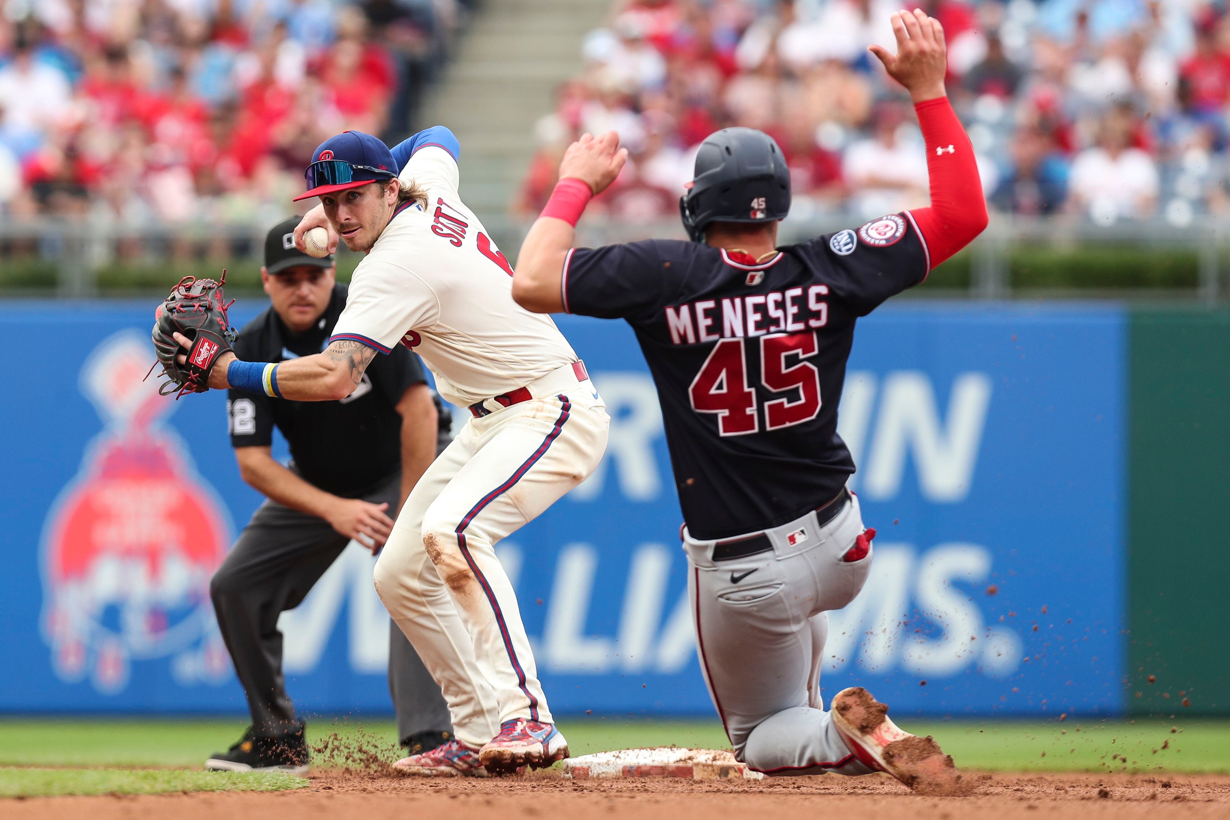 PHILADELPHIA, PA - MAY 24: Ranger Suarez #55 of the Philadelphia Phillies  pitches during the game against the Arizona Diamondbacks at Citizens Bank  Park on May 24, 2023 in Philadelphia, Pennsylvania. (Photo