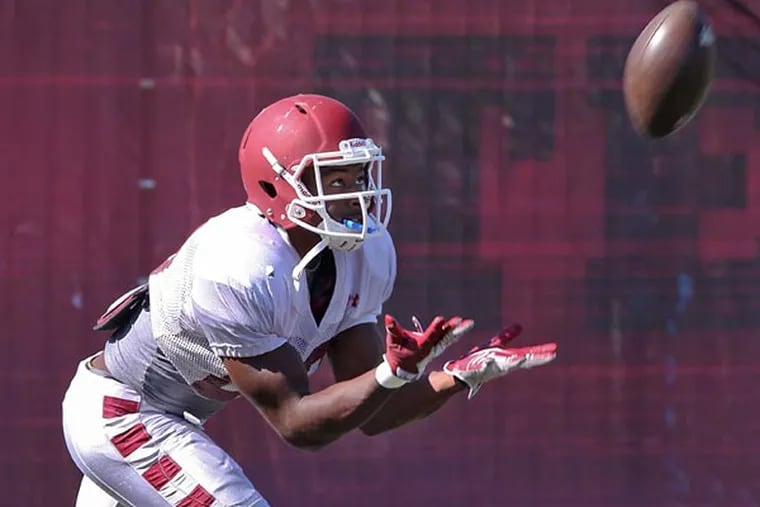 Temple running back Zaire Williams. (David M Warren/Staff Photographer)