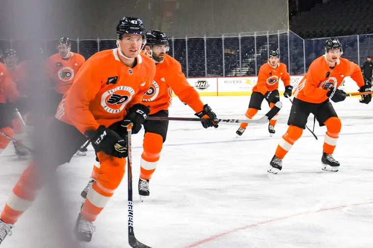 Ronnie Attard Fights to Secure His Spot on the Philadelphia Flyers Roster -  BVM Sports