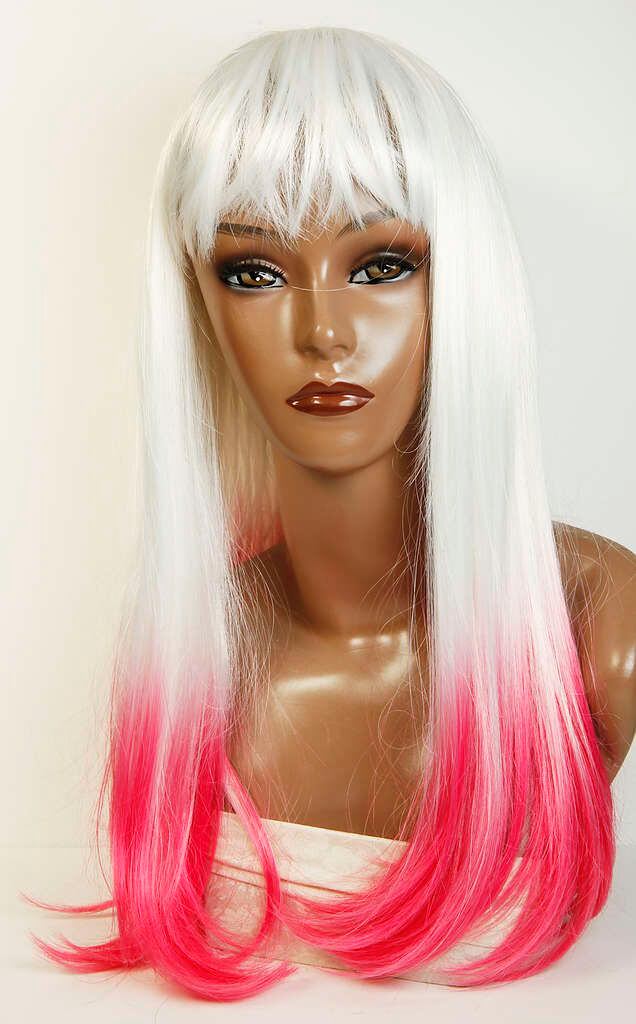 Platinum Blond Creepy Doll Wig