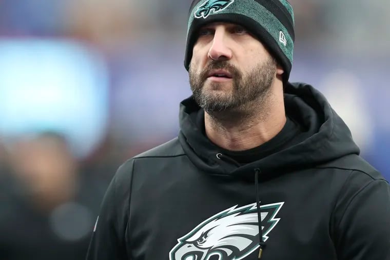 Eagles coach Nick Sirianni went into the stands at Bucs game 