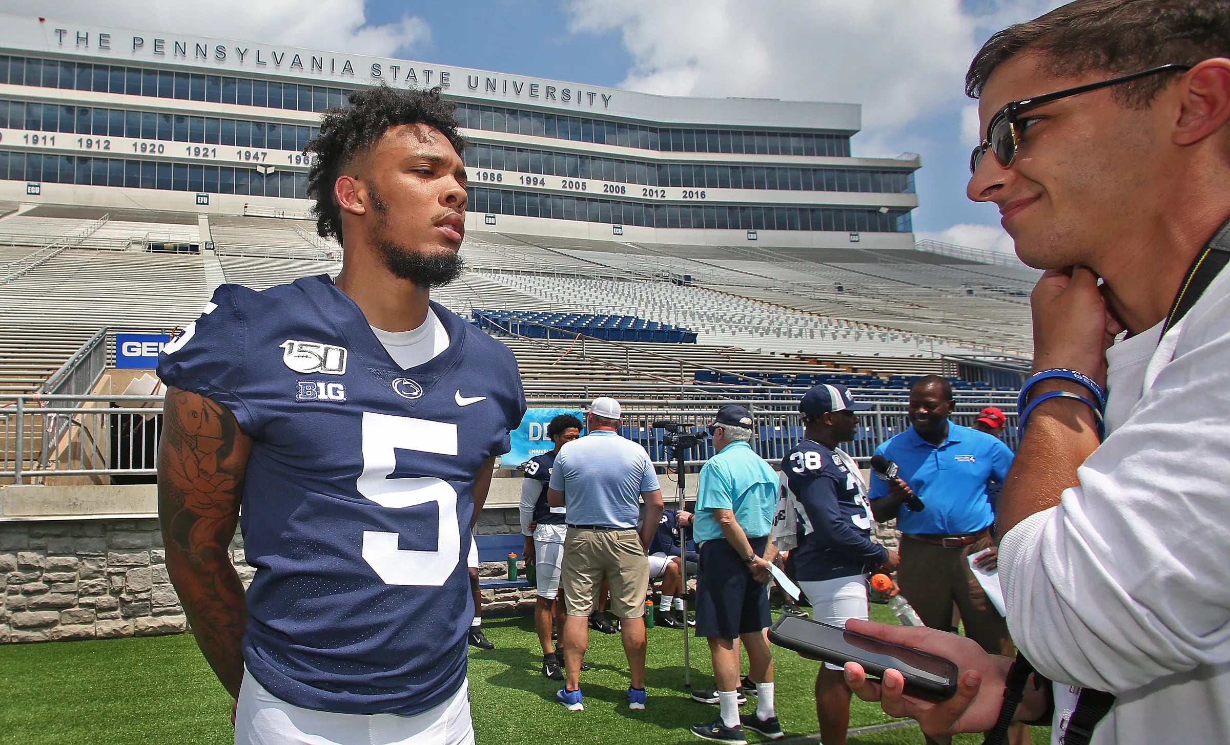 Penn State football  Falcons draft Ebiketie with 38th overall