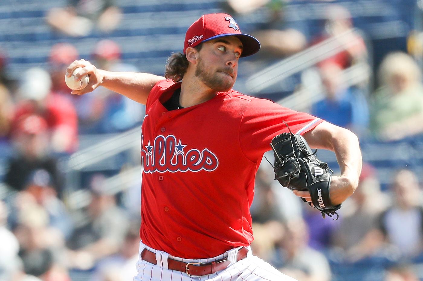 Aaron Nola posts two scoreless innings in Phillies’ first spring ...