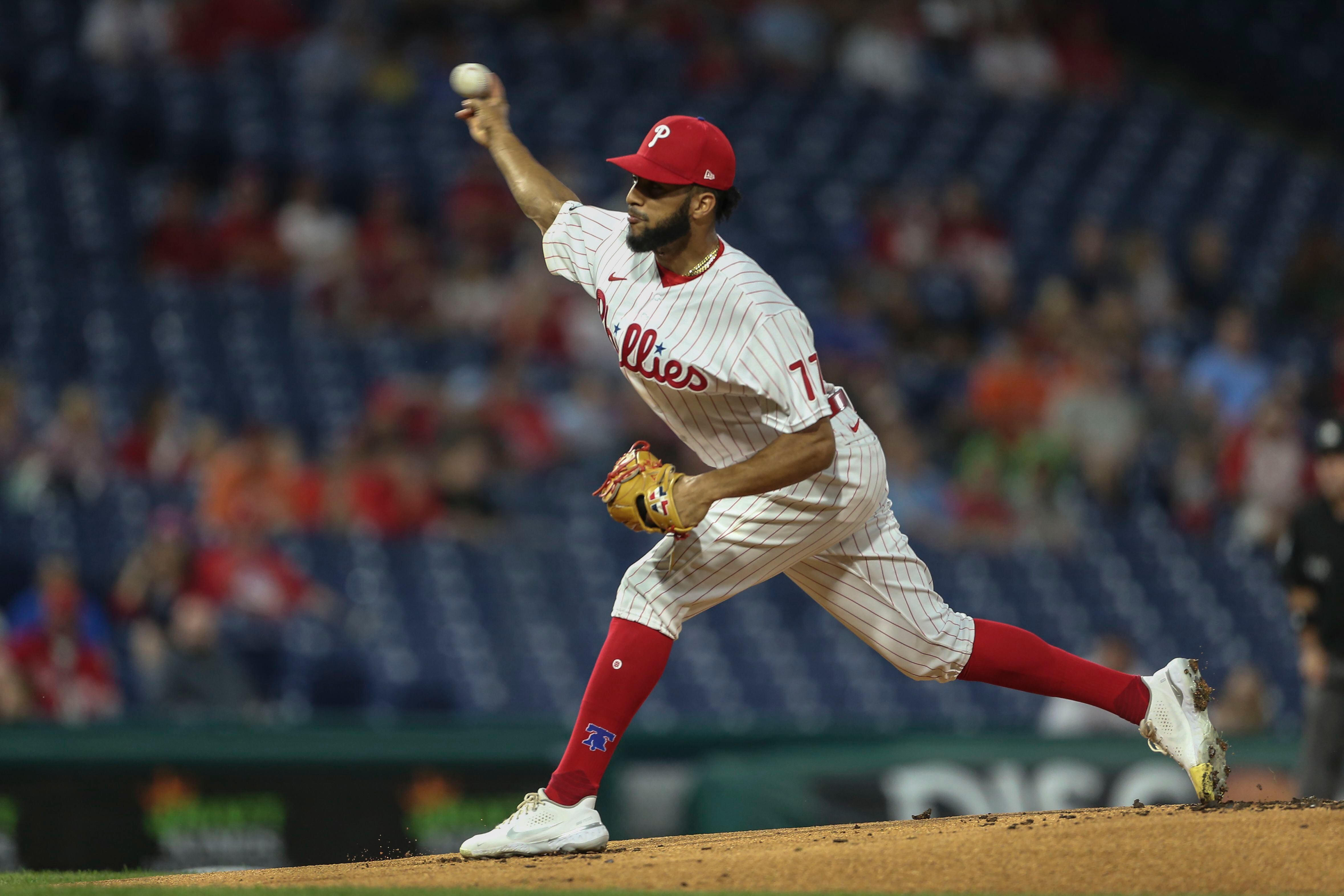 March 28, 2019: Philadelphia Phillies right fielder Bryce Harper (3) walks  away from his gear after striking out to end the inning during the MLB game  between the Atlanta Braves and Philadelphia