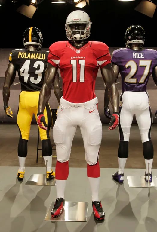 Nike Quietly Debuts New NFL Uni Template on 'MNF