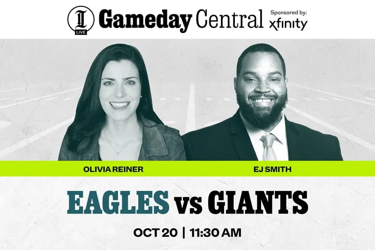 Gameday Central: Eagles vs Giants | Sponsored by Xfinity