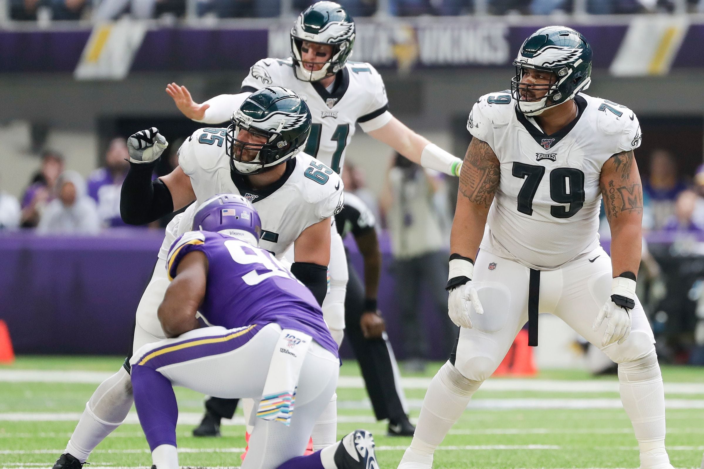 Pro Football Focus: Eagles have top run-blocking offensive line in NFL