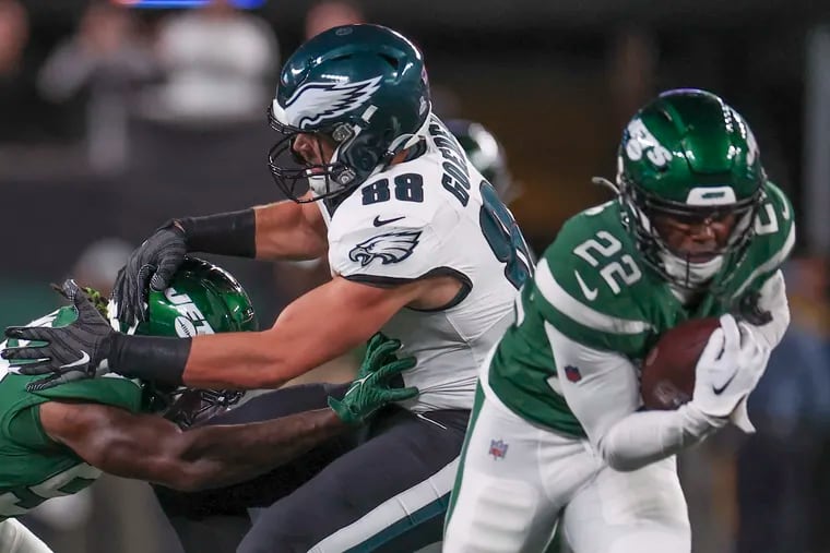 Eagles vs. Jets: Birds lose after 4 interceptions, late Hall TD - WHYY