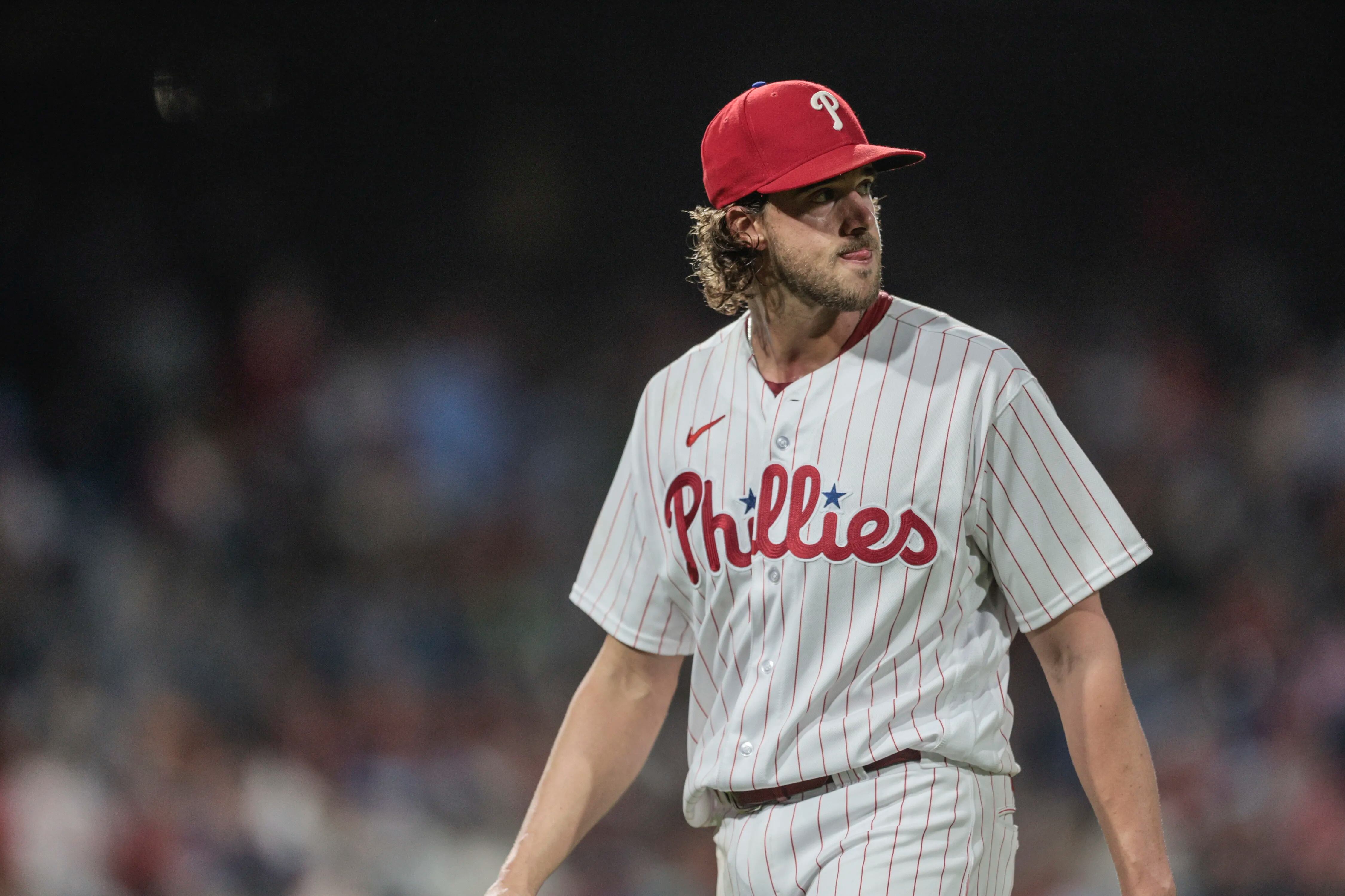 Aaron Nola Philadelphia Phillies Autographed 16 x 20 Throwing Photograph