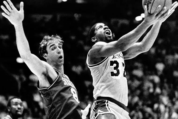 Sixers playoff flashback: Magic Johnson's 1980 NBA Finals performance for  the ages